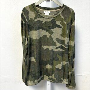 Crewcuts Girls Camo Sweater